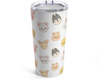 Stray Kids 20 oz Tumbler, Stray kids tumbler, stray kids, skz, skzoo, kpop tumbler, kpop merch, stray kids merch, kpop, bangchan, hyunjin,