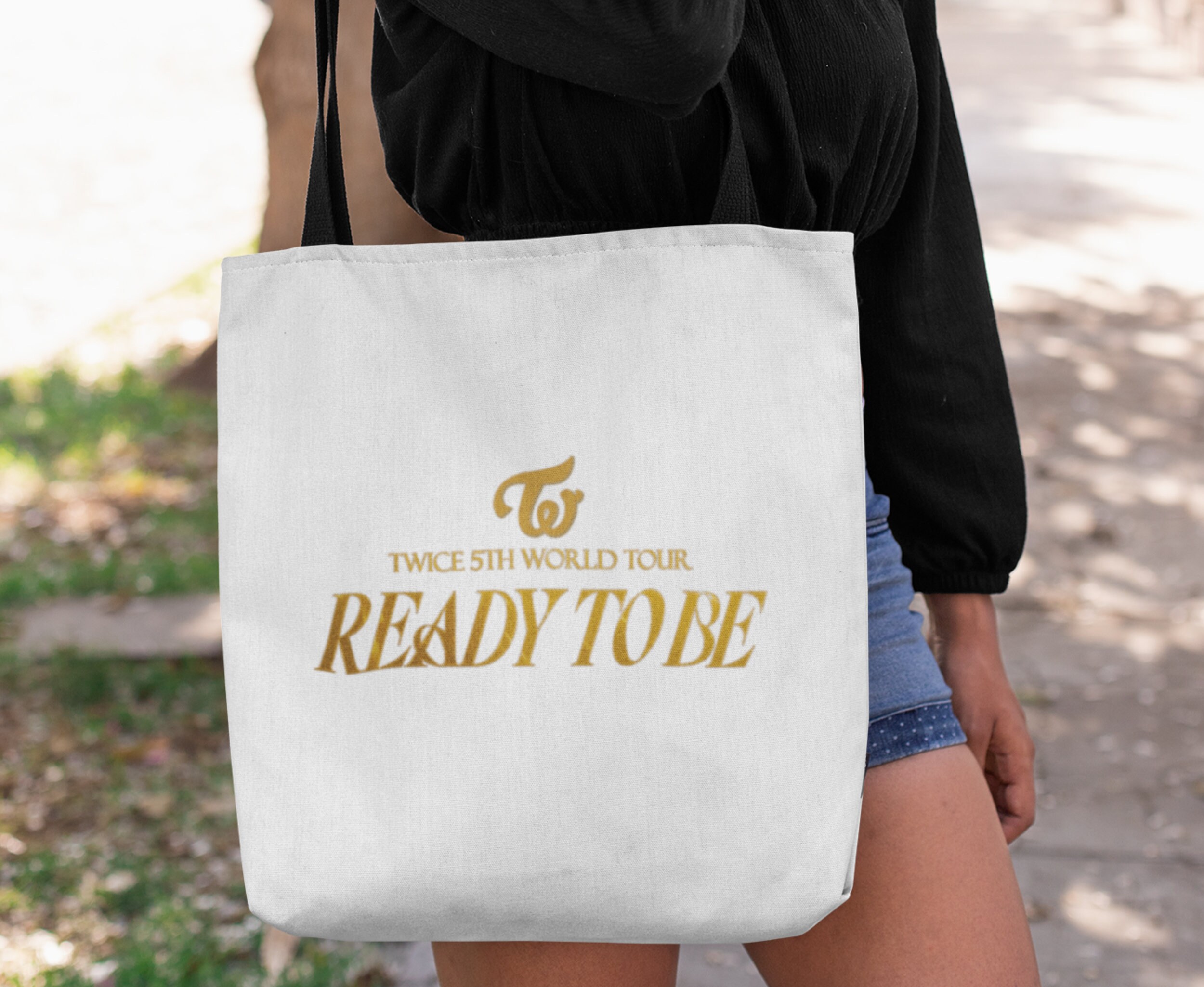Twice 5th World Tour Tote Bag, Twice Tote Bag, Twice World Twice 5th World Tour Tote Bag, Twice Tote Bag, Twice World