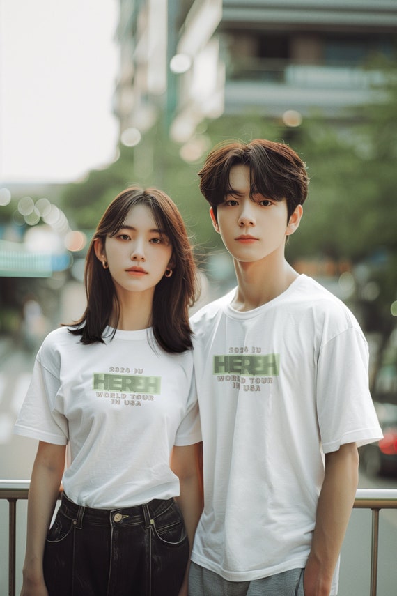 IU Hereh World Tour T-shirt - Kpop Concert Tee - Etsy