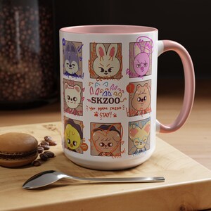 Stray Kids Mug, Skzoo Mug, kpop mug, stray kids gifts, stray kids, skzoo gift, kpop gifts, bangchan, hyunjin, leeknow, kpop, skz, skzoo, han image 6