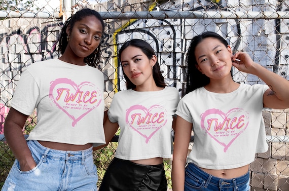 Twice World Tour Crop Top, Twice Shirt, Twice Kpop Shirt, Twice