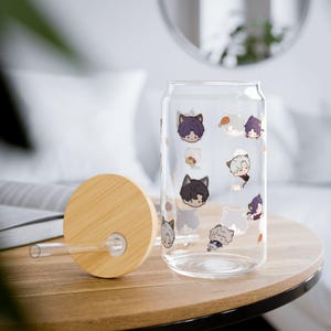 Love and Deepspace Tumbler, love and deepspace, xavier, zayne, rafayel, sylus, caleb, otome, anime, kawaii, anime tumbler, glass cup, mug