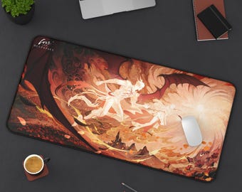 Love and Deepspace Desktop Pad, love and deepspace, otome, sylus, caleb, rafayel, xavier, zayne, anime, kawaii, final fantasy, gaming, rpg