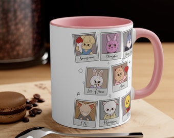 Tazza Stray Kids, tazza Skzoo, tazza kpop, regali stray kids, stray kids, regalo skzoo, regali kpop, bangchan, hyunjin, leeknow, kpop, skz, skzoo, jyp