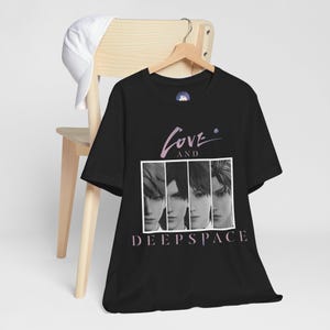 Love and Deepspace Shirt, Love and Deepspace, Anime shirt, Xavier, Rafayel, Zayne, Sylus, Otome, Kawaii, anime, anime gifts, kawaii shirts