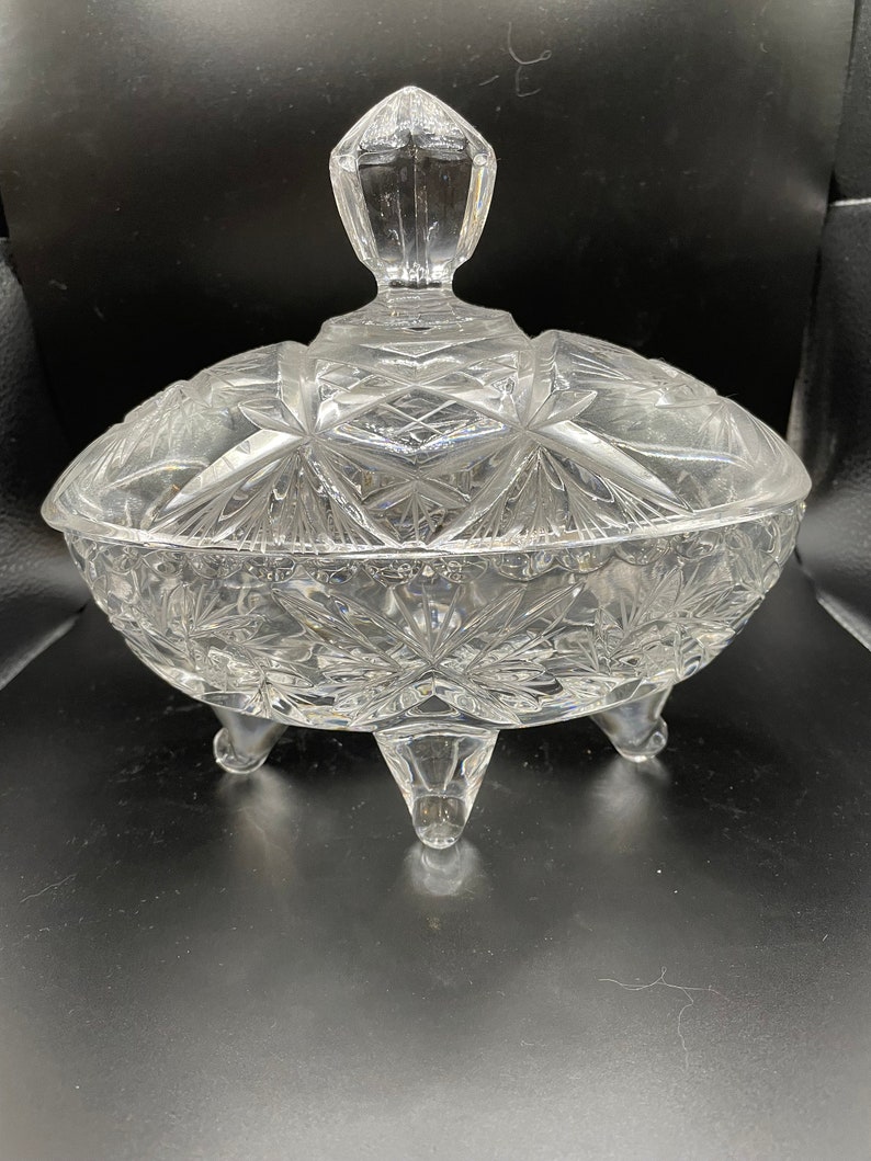 Bohemian Crystal Candy Bowl With Lid Etsy Il 794xN.5510434920 H1sg
