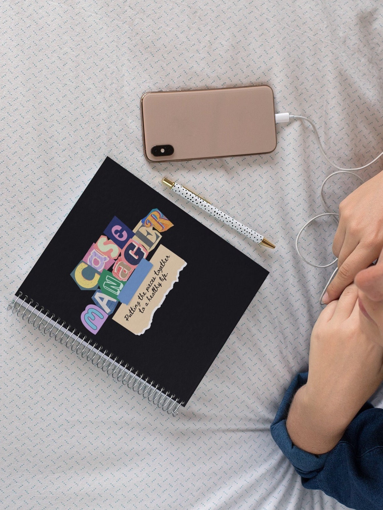 Fun Case Manager Journal Notebook for Case Workers Case Etsy