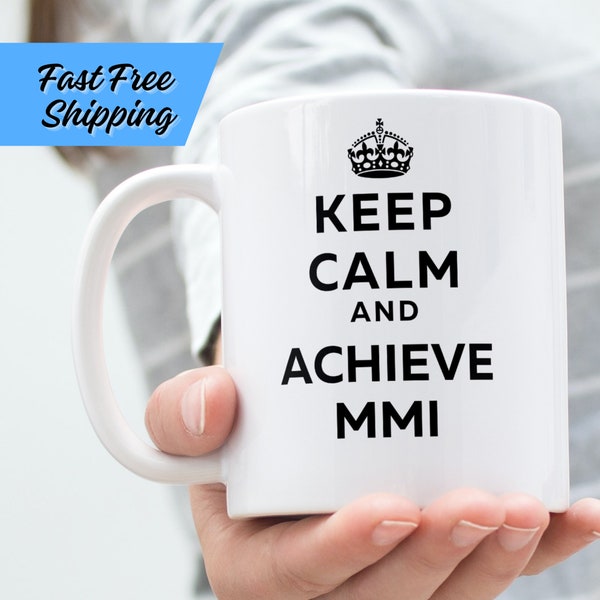 Keep Calm Coffee Mug, Worker Compensation Coffee Cup, Case Manager Teacup, Gift to Claims Adjuster, Funny Work Comp Travel Mug, 15 oz Cup