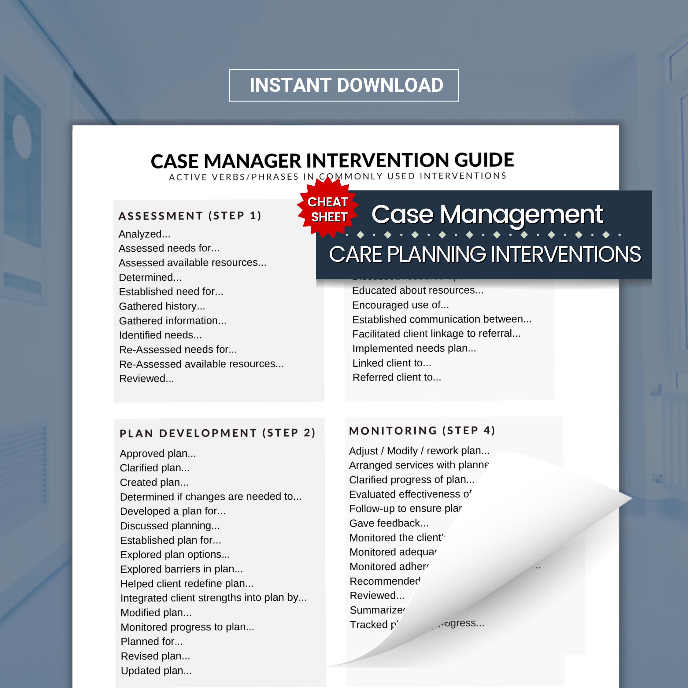 Case Manager Intervention Guide - Il Fullxfull.6467646822 Mbc7 