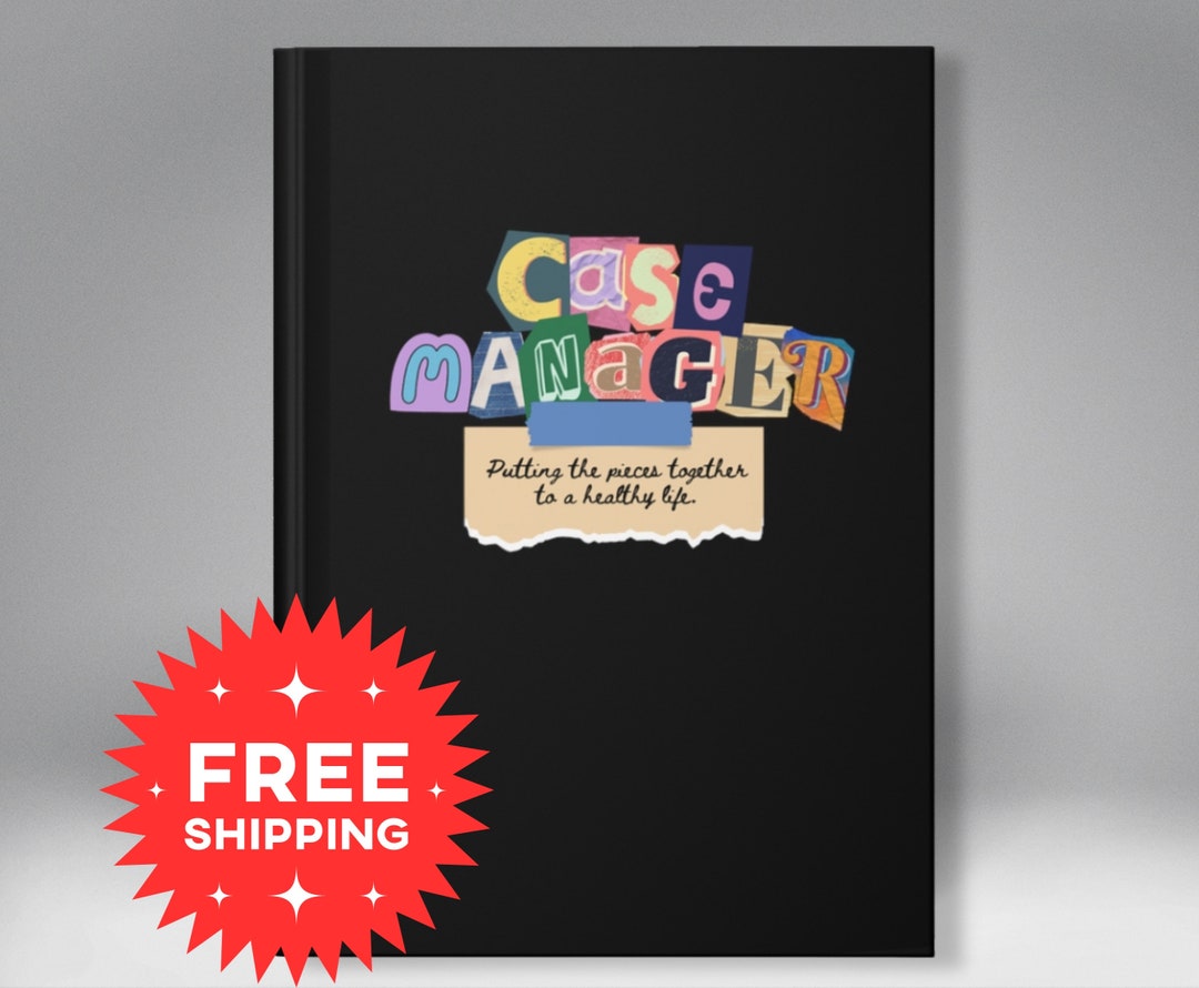 Personalizable Case Manager Journal, Case Management Lined Notebook