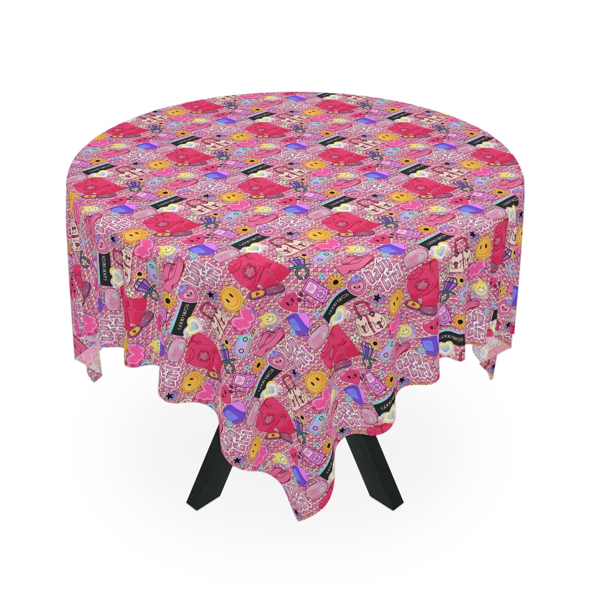 Millennial Y2K TableclothBirthday giftHome DecorGift for HerTeen GiftMySpaceBirthday gift90s Nostalgia Y2K PartyTumblr