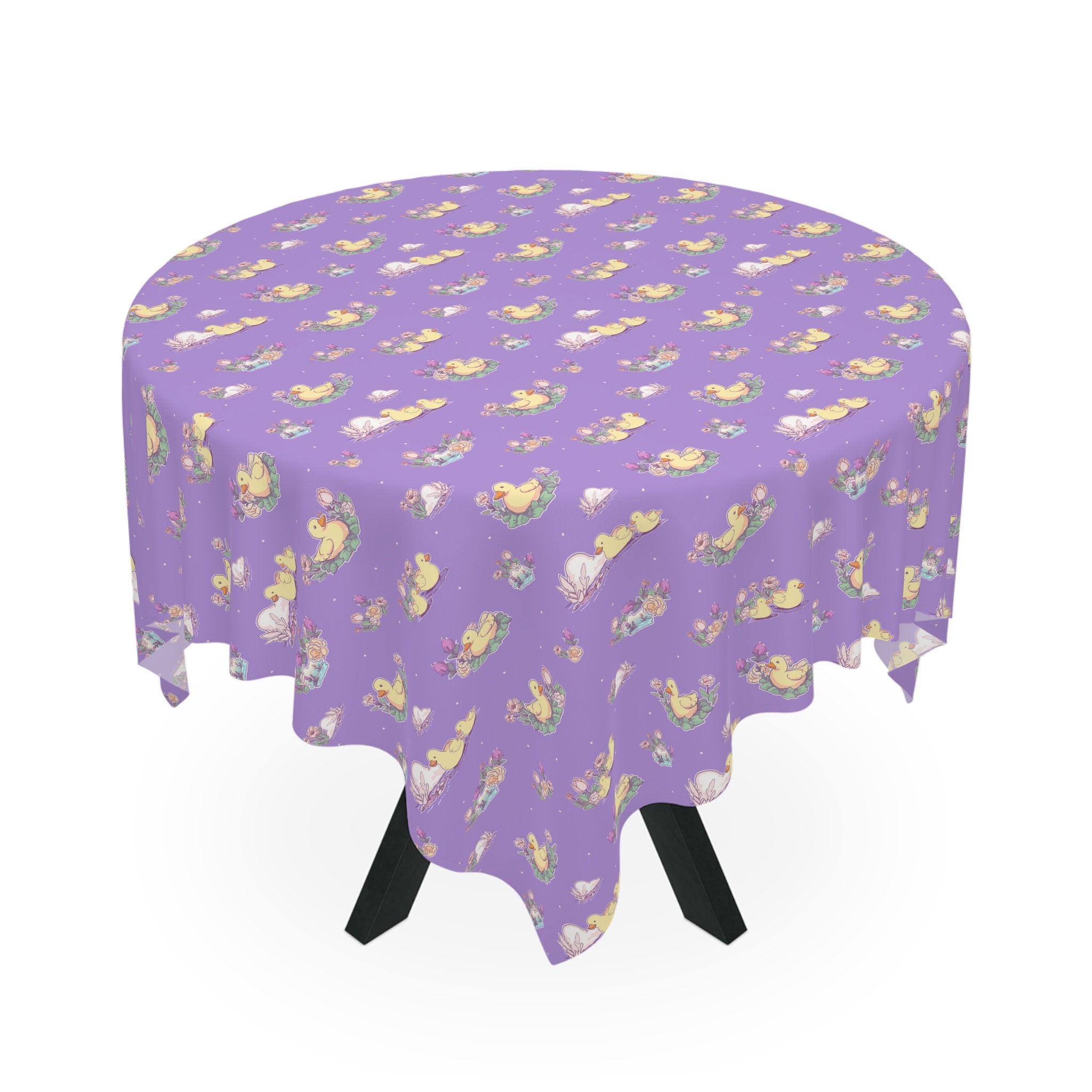 Rubber Ducks Ducklings TableclothRubber Ducky Party ThemeBirthday DecorationsBaby ShowerEaster Home Decor