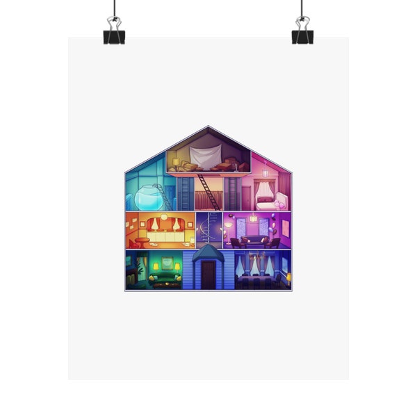 Lover House Matte Vertical Posters|Wall Art|Taylor Swiftie Merch|Eras Tour|Taylor's Version