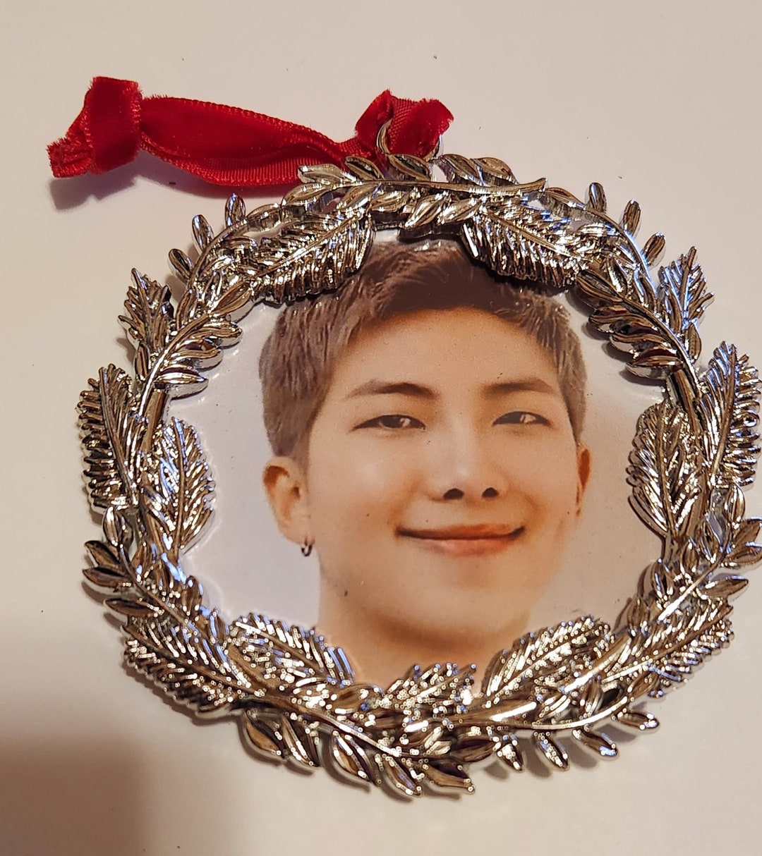 BTS Silver Picture Frame Ornaments Etsy