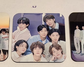 Kpop Drink Coasters - BTS Butter Album Covers Set of 6 K-pop - Etsy