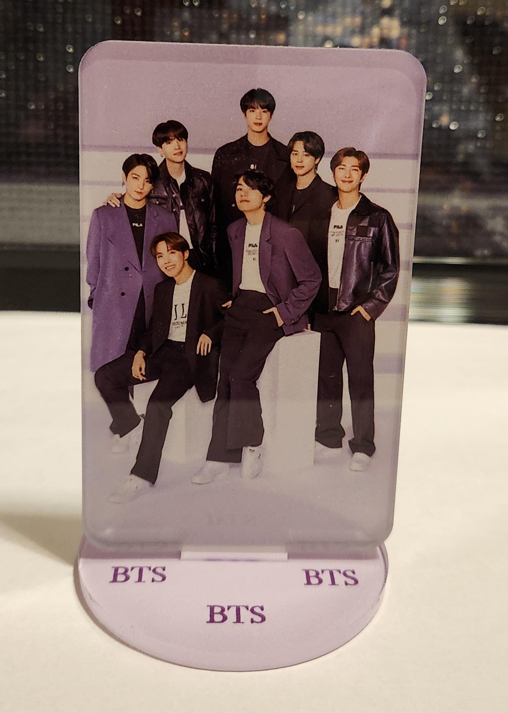 防弾少年団(BTS) - bts PHOTO STAND BTS POP-UP Logo Photo Stand with Photocards | eBay