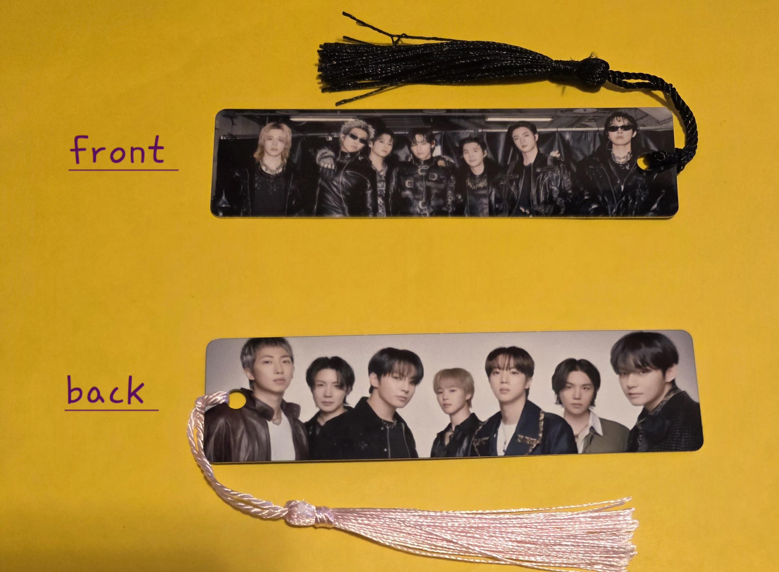 Bts Bookmark - Etsy