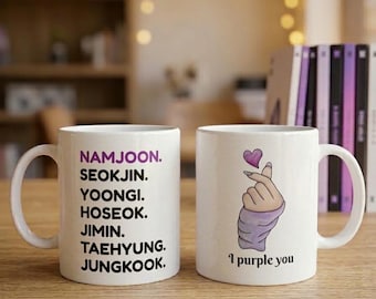 BTS I Purple You 11 oz mugs