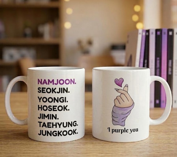 BTS I Purple You 11 oz mugs