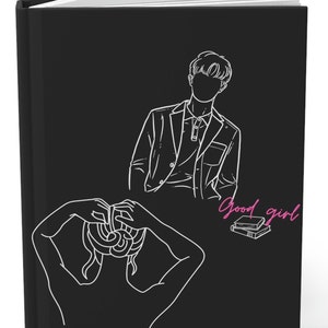 Good Girl Bookish. Hardcover Journal Matte