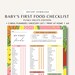 101 Before One Printable Baby Food Tracker Baby Meal Plan First Food ...
