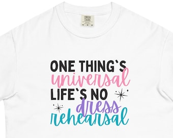 Camiseta de ensayo sin vestido de The Prom Life / Camiseta de amante del teatro