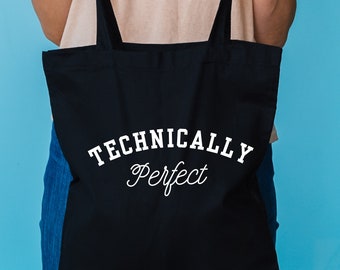Technically Perfect Theater Bag | Theatre Lover Techie Canvas Tote Bag
