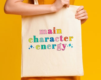 La bolsa de asas del teatro del algodón de la energía del personaje principal/la bolsa del profesor del teatro, asas del amante del teatro