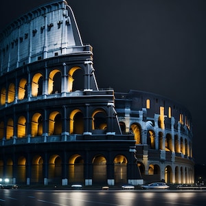 Colosseum Art / Instant Download / 10Pcs / SVG / PNG / Rome / Poster / Realistic / Custom / Wallart / Present / Print / Digital Download