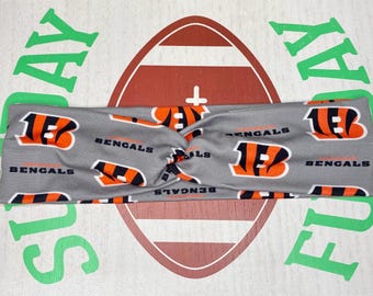 Bengals Headband: Ultra-Comfort 4-Way Stretch Hair Accessory