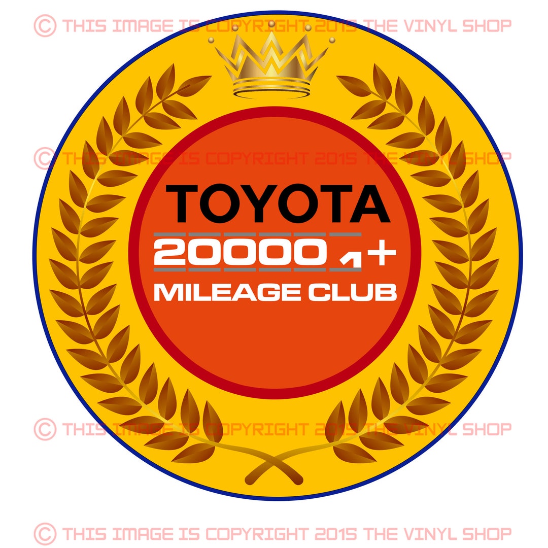 Toyota Decal 200k High Miles Club SR5 4X4 4Runner TRD Tundra Fj - Foto 6