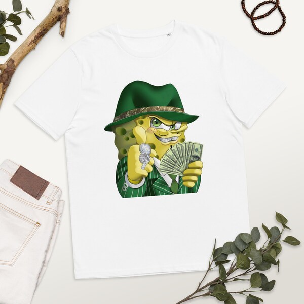 Gangsta Spongebob Shirt - Etsy New Zealand