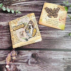 Tiny Journal, Handmade Journal Card