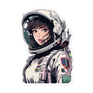 Girl astronaut anime photo HD wallpaper | Wallpaper Flare