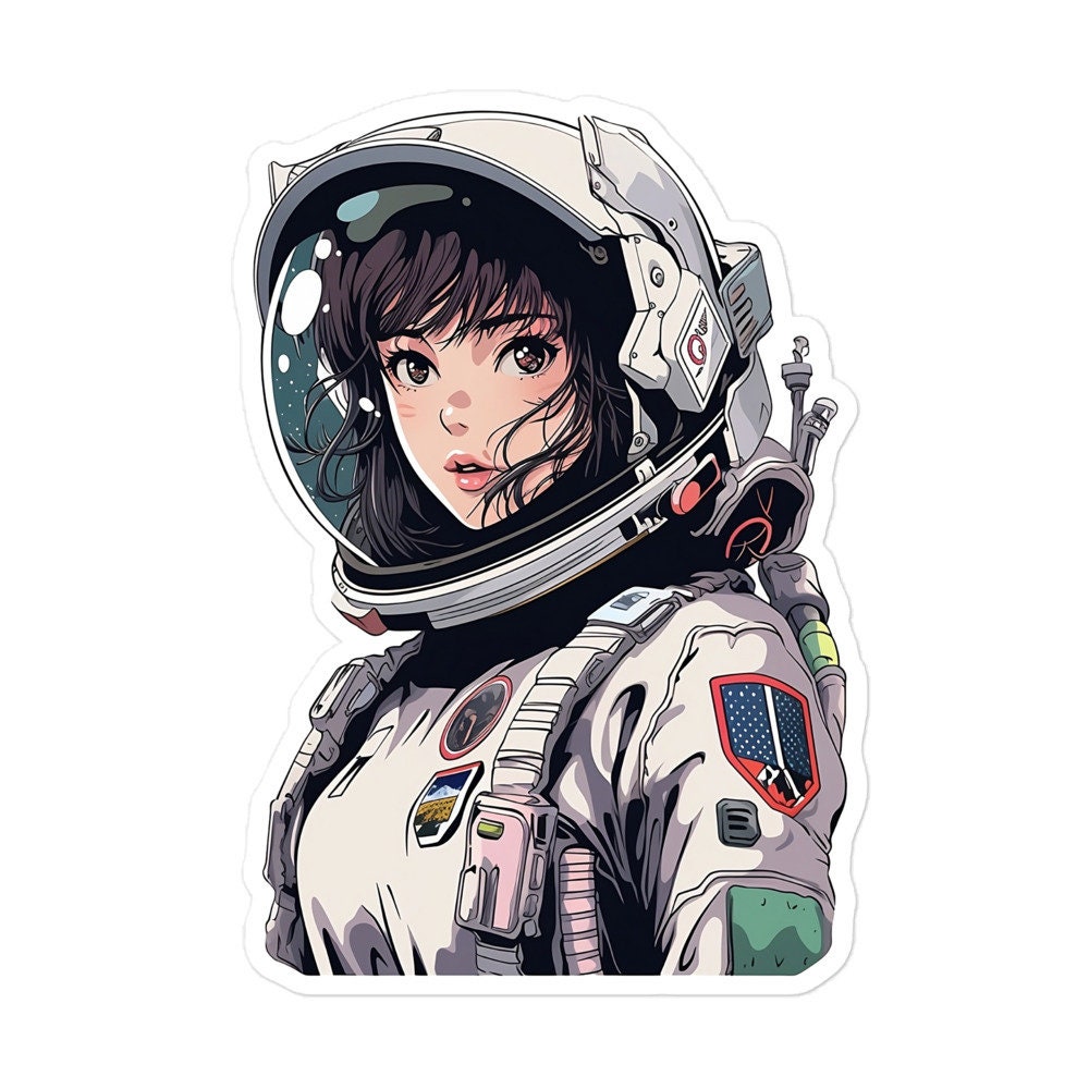 Transparent Girl Astronaut Clipart - Anime Astronaut Png, Png Download ,  Transparent Png Image - PNGitem