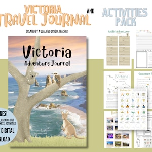 Victoria - Diario de viaje para niños