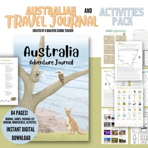 Australiano - Diario de viaje para niños