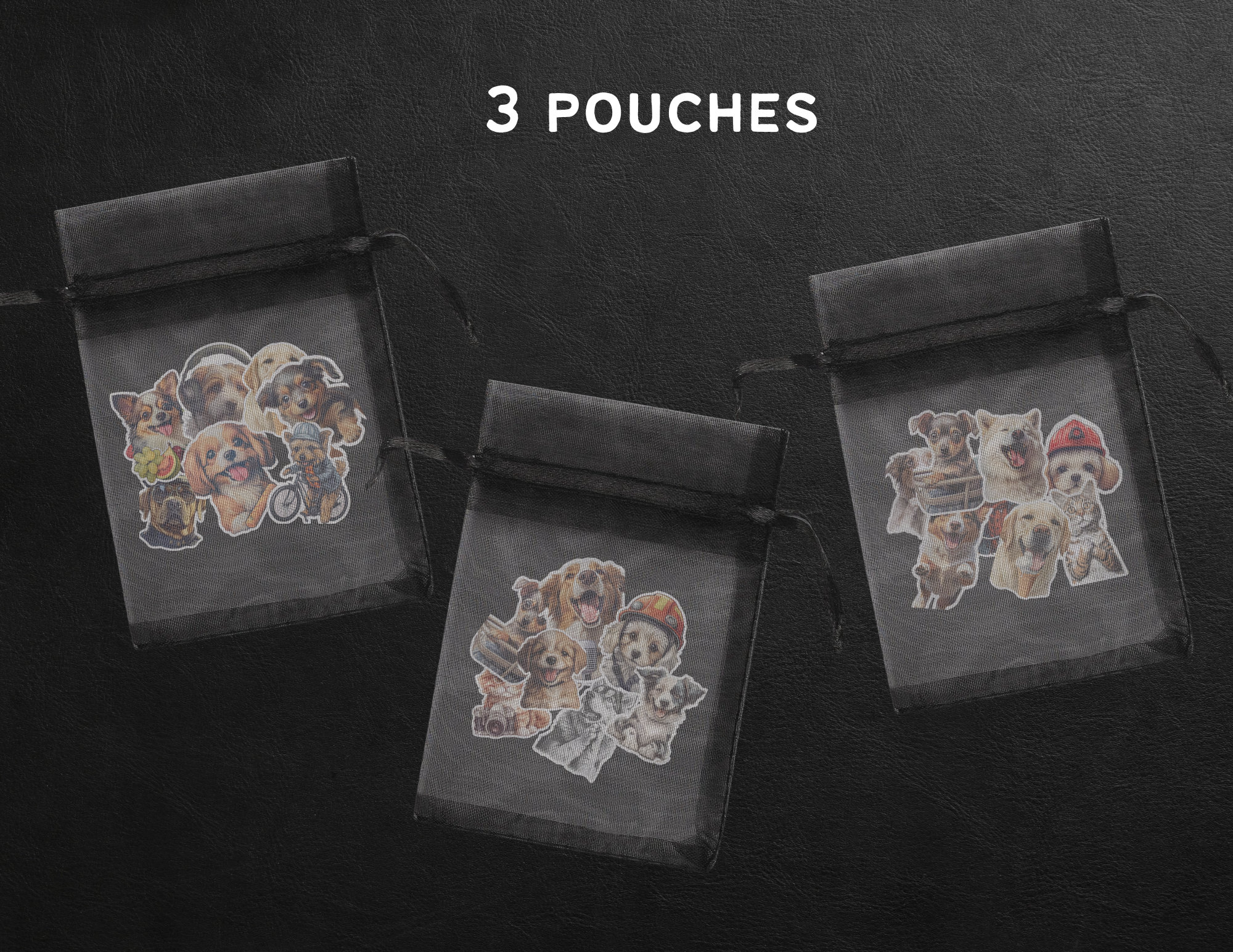 Funny Dog Meme Stickers Pouch. Unleash the Laughter With 30 Playful Dog ...