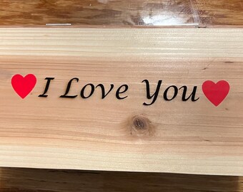 Handmade Cedar Jewlery Box