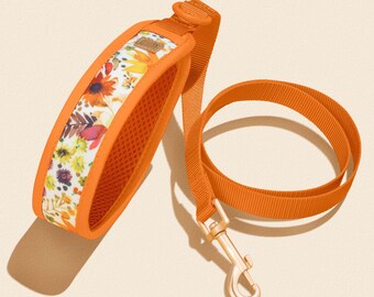 Sunflower Florals Dog Leash