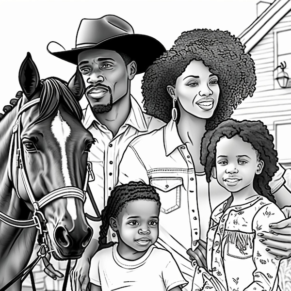 Black Family Coloring Pages Etsy - Il 600x600.4917597433 Krbj 