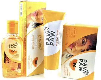 Paw Paw Papaya Clarifying Soap W Vitamin E 180g , Tube Cream 50ml and Oil