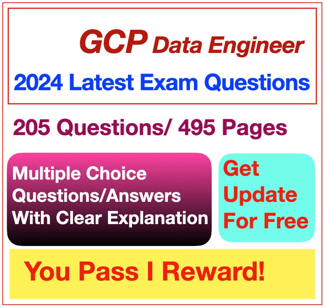 GCP PROFESSIONAL DATA ENGINEER CERTIFICATION QUESTIONS visual data 3