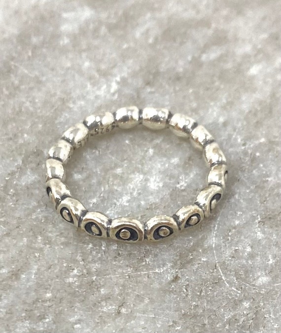 Pandora Celebration Swirl Minimalist Sterling Silv