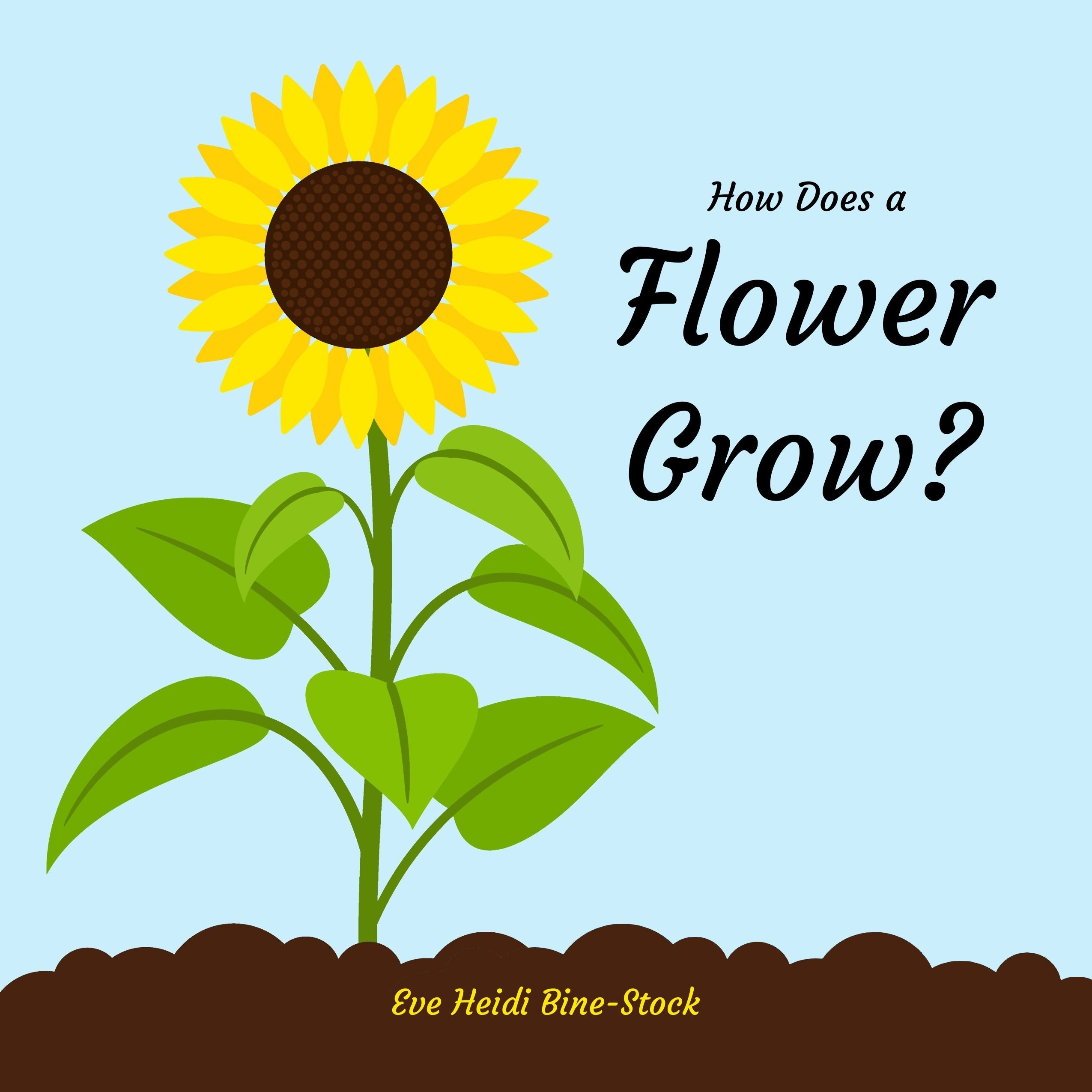 How Does a Flower Grow Children's Book Etsy