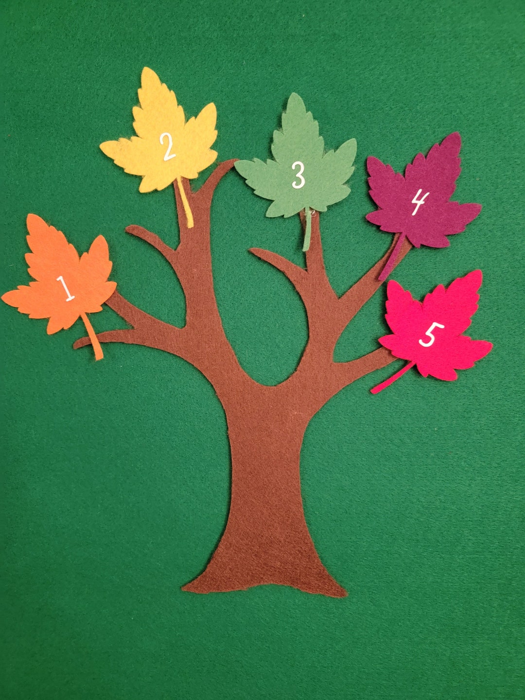 Five Little Leaves - Etsy