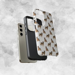 German Shepherd White Phone Case for Dog Lover for Samsung, Iphone, Google Pixel, Gift for German Shepherd Mom, Gift for German Shepherd Dad image 4