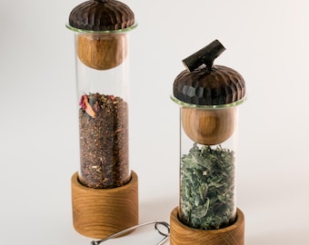 Contenitori NUA / Accessorio in legno fatto a mano