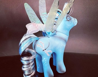 Spezialanfertigung My Little Pony G1 Flutter Pony - Damselfly - Airbrush