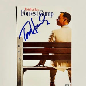 Forrest Gump Tom Hanks Genuine Authentic Signed DVD Cover With Certificate